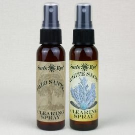 Palo Santo & White Sage Clearing Sprays - 2 fl oz each, 2 pack