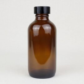 Glass Bottle & Cap - 4 fl oz