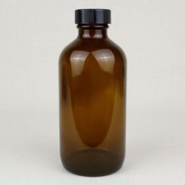 Glass Bottle & Cap - 8 fl oz